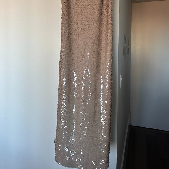 Tory Burch Sequinned Midi Dress - Picture 5 of 6